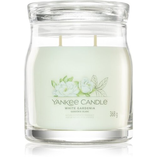 Yankee Candle White Gardenia dišeča sveča Signature 368 g Cene