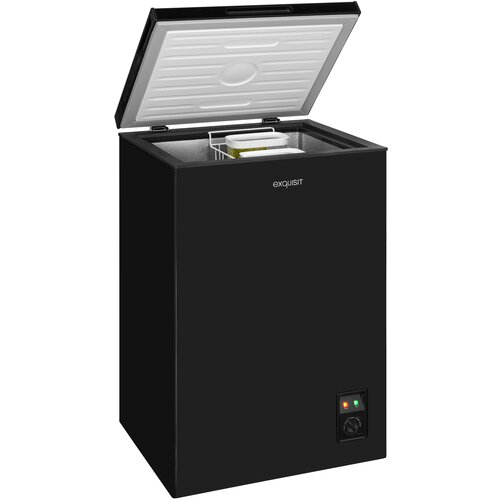 EXQUISIT GT100-050E crna zamrzovalna 99 skrinja litrov Cene