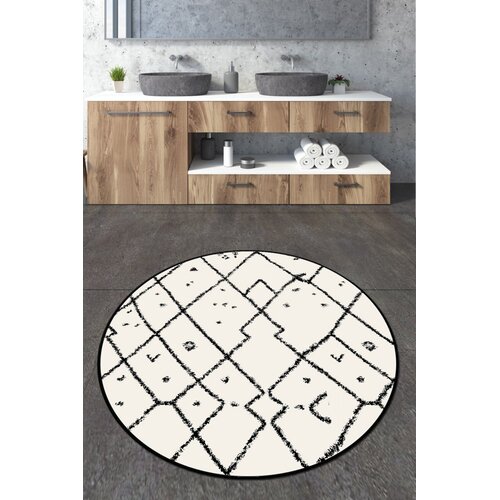 Lessentiel Maison Kupaonski tepih Dalmatian Circle Djt 120 Cene