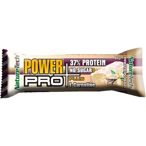 Nike Proteinska pločica Power Pro sa L-karnitinom od vanile 80g Slike