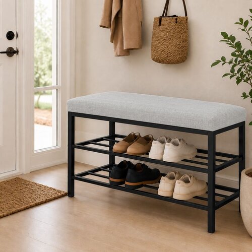 Hanah home cipelarnik Lotus, 30 cm, krem Cene