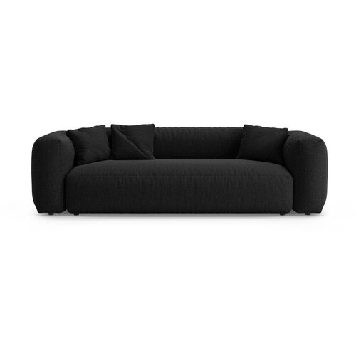 Micadoni Crna sklopiva sofa 264 cm Martina &amp;ndash; Slike