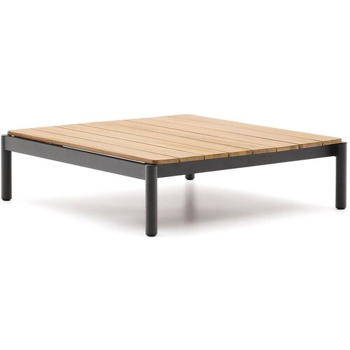 Kave Home Vrtni stolić za kavu od masivne tikovine 89x91 cm Sorells – Cene
