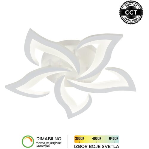 Forma LED plafonska lampa F2089-40C WH Cene