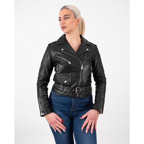 La Force Fashion ženska invento kožna jakna Princess - Crna Cene