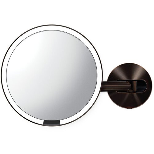 simplehuman Zidno/kozmetičko ogledalo s osvjetljenjem/povećavajuće ø 20 cm Sensor – Cijene