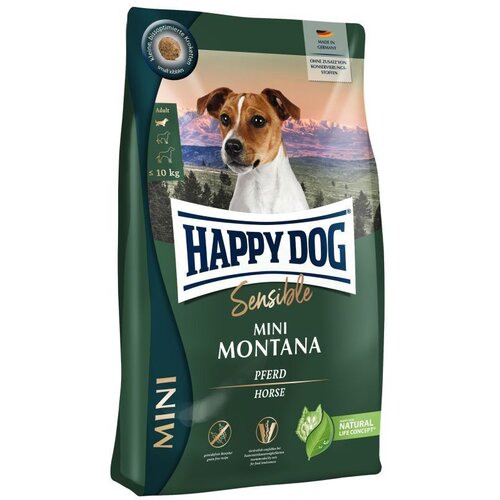 Happy Dog Mini montana 4kg - Konjetina Slike