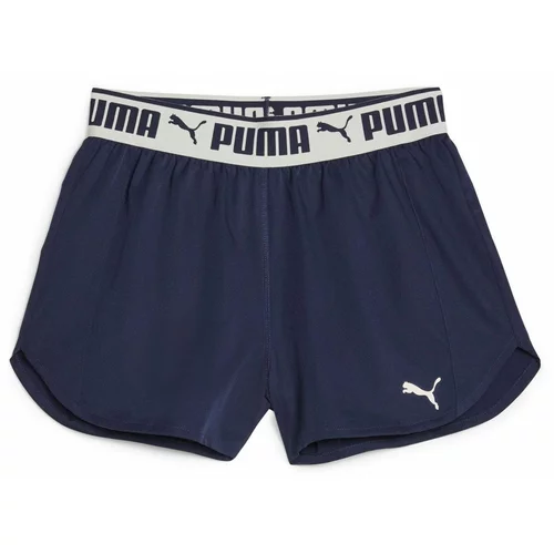 Puma Sportske hlače plava / bijela