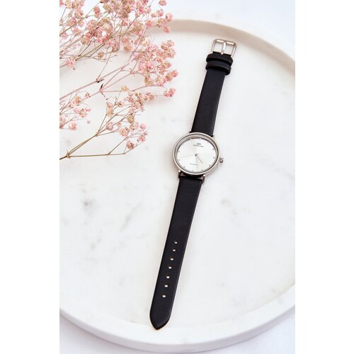Kesi Women&amp;#039;s Waterproof Analog Watch Giorgio&amp;amp;Dario Black and Silver Slike
