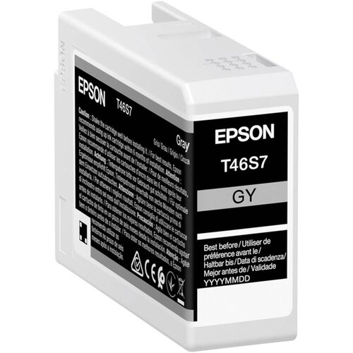 Epson kartuša T46S7 (siva), original Cene