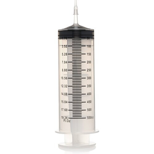 CleanStream Syringe with Tube 550ml Cene