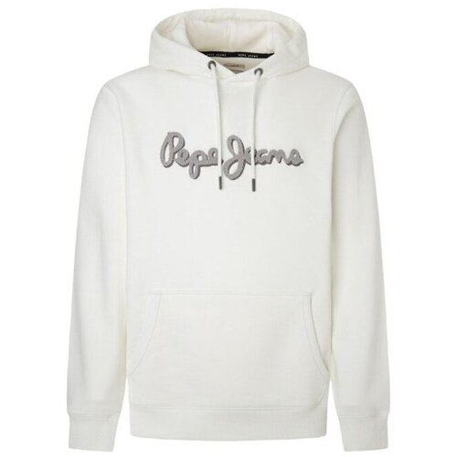 PepeJeans RYAN HOODIE FUTURE ECRU Bijela Cijene