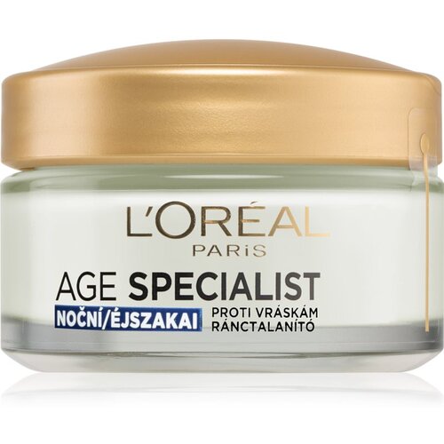L&amp;acute;Or&amp;eacute;al Paris Age Specialist 45+ krema za noć protiv bora 50 ml Slike