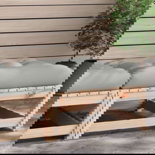  Vrtni tabure od masivne borovine s jastukom Cijene