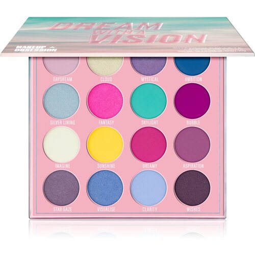 Makeup Obsession Dream With A Vision paleta sjenila za oči 16x1,3 g Slike