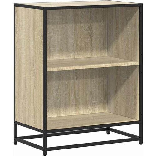 Maison Chic Knjižna omara - Knjižni regal sonoma hrast 60x35x76 cm inženirski les, (21726170) Cene