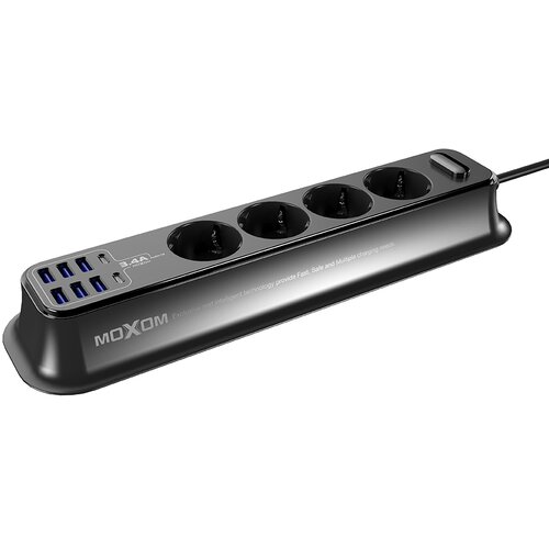 Moxom Produžni kabl MX-ST05, Crni Cene