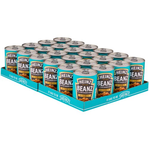 Heinz zapečeni grah u umaku od rajčice, 24 x 415 g XXL Slike