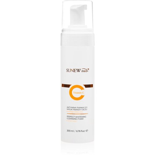 SUNEWMED+ Active Foaming Cleanser Face and Eye Makeup Removal pjena za či&scaron;ćenje i skidanje make-upa s vitaminom C 200 ml Cijene