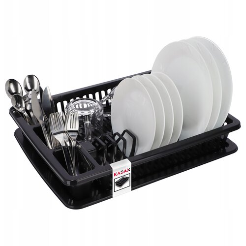 KADAX Odcejalnik za jedilni pribor, velik stoječi plastični pladenj 46 cm, (5000356975) Slike