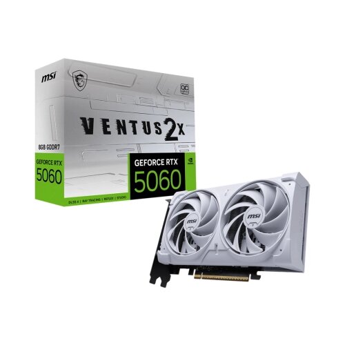 MSI nVidia GeForce RTX 5060 Ventus 2X 8GB OC White Cijene