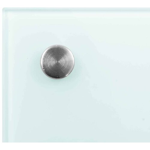  Kuhinjski zid 2 pcs Bijelo 90 x 60 cm Staklo otporno na udarce Slike