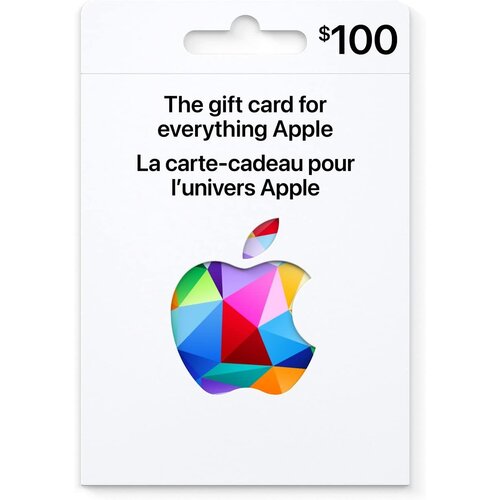 Apple iTunes darilna kartica za 100 USD Cene