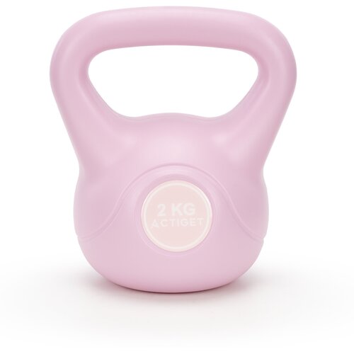 springos Vadba z kettlebellom, utež 2 kg, trenirna utež ABS, roza barva., (5000218278) Cene