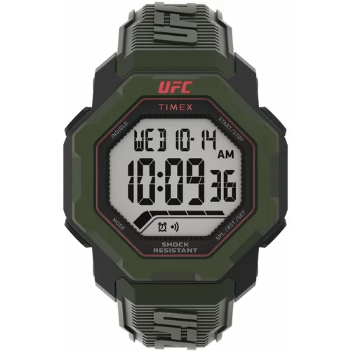 Timex Ročna ura Ufc Strenght Knockout TW2V88300 Green/Black