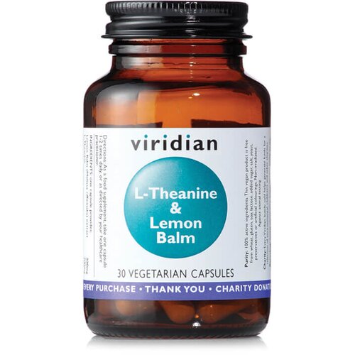 Viridian Nutrition L-Theanin z meliso, vodotopna aminokislina Viridian (30 kapsul) Cijene