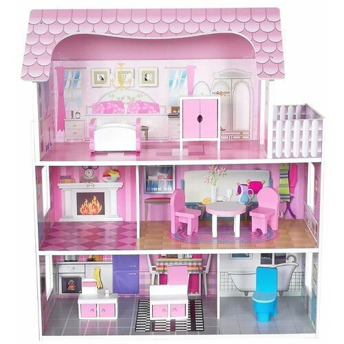 Milla Toys drvena kućica za lutke 8 delova Cene