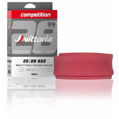 *Vittoria unutrašnja Competition Latex 700×25-28 FV Presta 48mm Slike