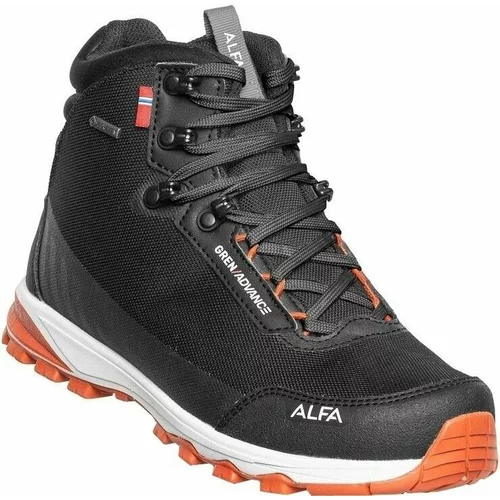 Alfa Moški pohodni čevlji Gren Advance GTX Črna 42