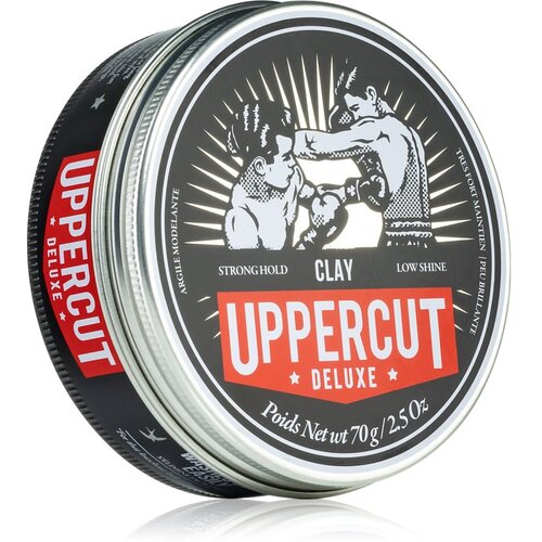 Uppercut Deluxe Clay glina za stiliziranje kose s ekstra jakim učvr&amp;scaron;ćivanjem za mu&amp;scaron;karce 70 g Slike