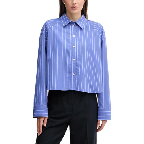 Calvin Klein Jeans YD STRIPE BOXY CROPP LV047C118G Plava Slike