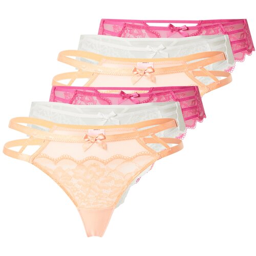 Hunkemöller Tangice oranžna / roza / bela Cene