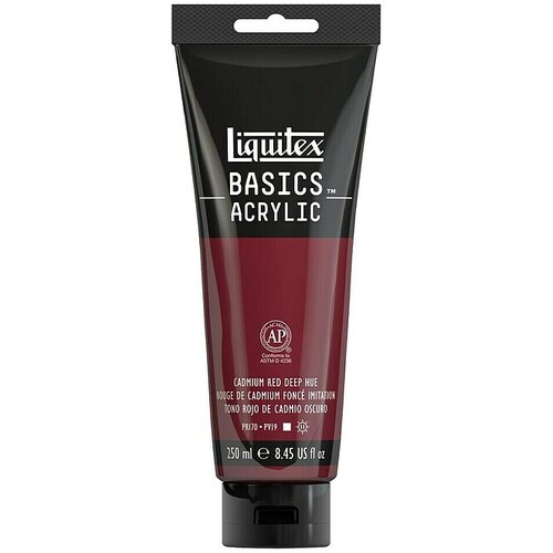 LIQUITEX Basics Akrilna barva (Rdeče barve temno, 250 ml) Cene