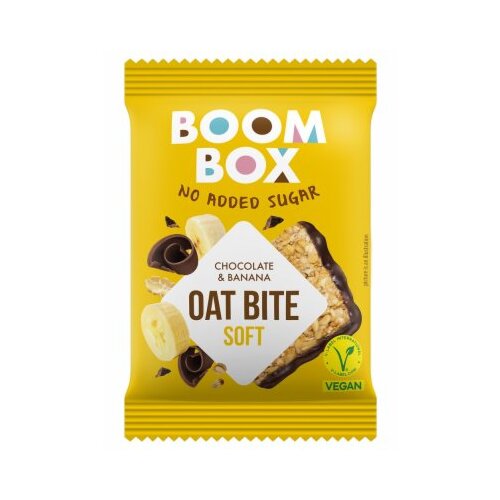 Boom box PLOČICA OVSENA BANANA&TAMNA ČOKOLADA 20G Cene