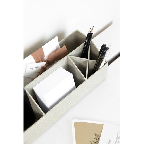 Bigso Kartonast organizator za pisalne potreb&amp;scaron;čine Elisa Canvas Paper Laminate &amp;ndash; Slike