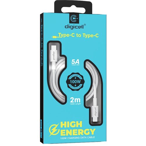  Digicell High Energy USB Cable Type-C to Type-C 100W 2M Cijene