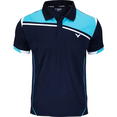 Victor Tričko Polo Unisex 6976 blue XXL