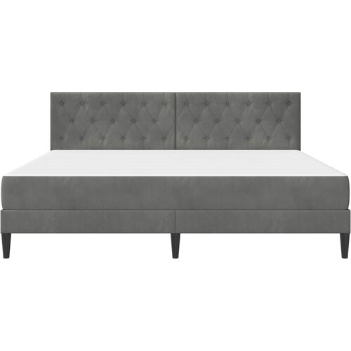  Okvir kreveta s madracem Tamno siva 180 x 200 cm Bar&amp;scaron;un Slike