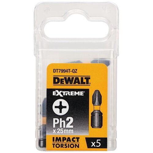 Dewalt Set nastavaka PH2/25 IR TORSION DT7994T, 5 komada Cene