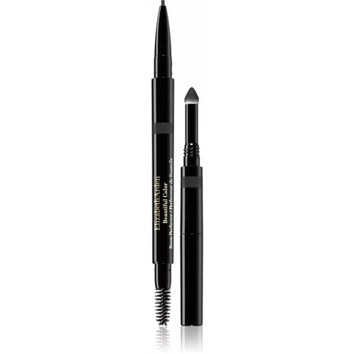Elizabeth Arden Beautiful Color Brow Perfector automatska olovka za obrve 3 u 1 05 Soft Black 0.32 g