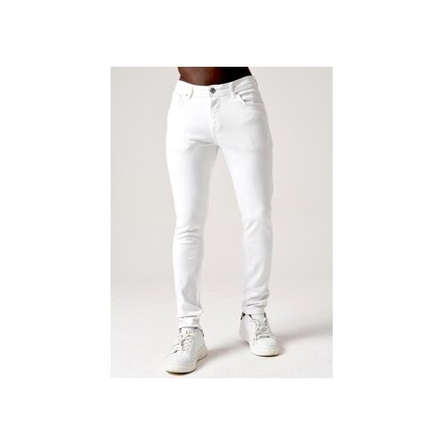 True Rise Kavbojke slim 134284030 Bela Cene