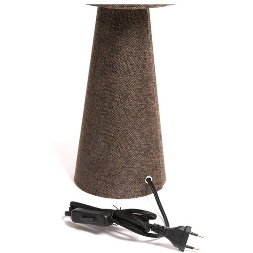 Light &amp;amp; Living Smeđa stolna lampa s tekstilnim sjenilom (visina 58 cm) Micky &amp;ndash; Slike