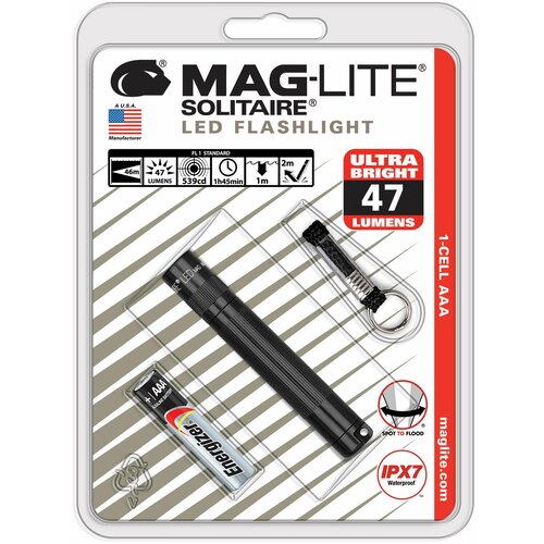 Maglite solitaire set baterijska led lampa sa priveskom za ključeve SJ3A016 Slike