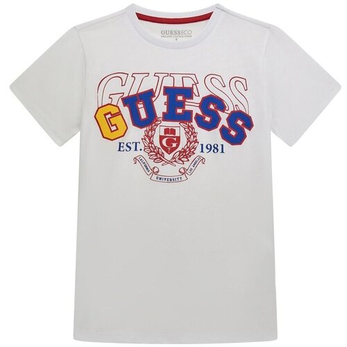 Guess SS T SHIRT Bijela Slike