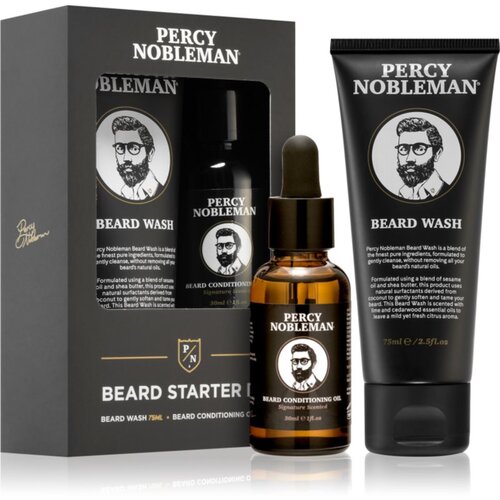 Percy Nobleman Beard Starter Kit set (za brado) Cene
