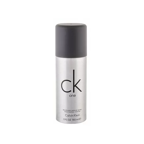 Calvin Klein CK One deodorant v spreju brez aluminija 150 ml unisex